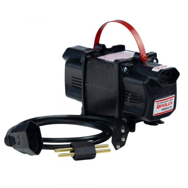 Autotransformador Premium com Tomadas Tripolares 1500VA Bivolt Fiolux 