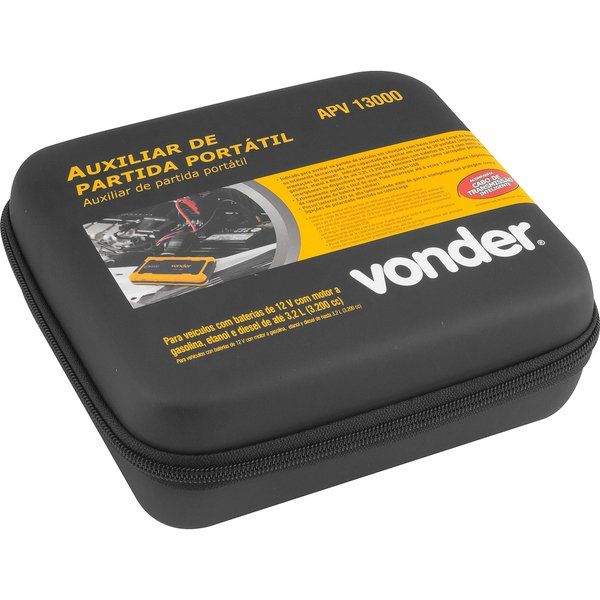 Auxiliar De Partida Portátil Apv13000 6847013000 Vonder