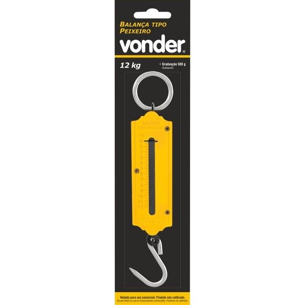 Balança Tipo Peixeiro 12kg - Vonder