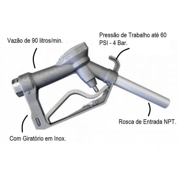 Bico De Abastecimento Manual 3/4