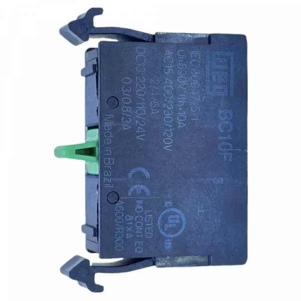 Bloco de Contato Auxiliar 1NA BC10F-CSW 12891184 Weg