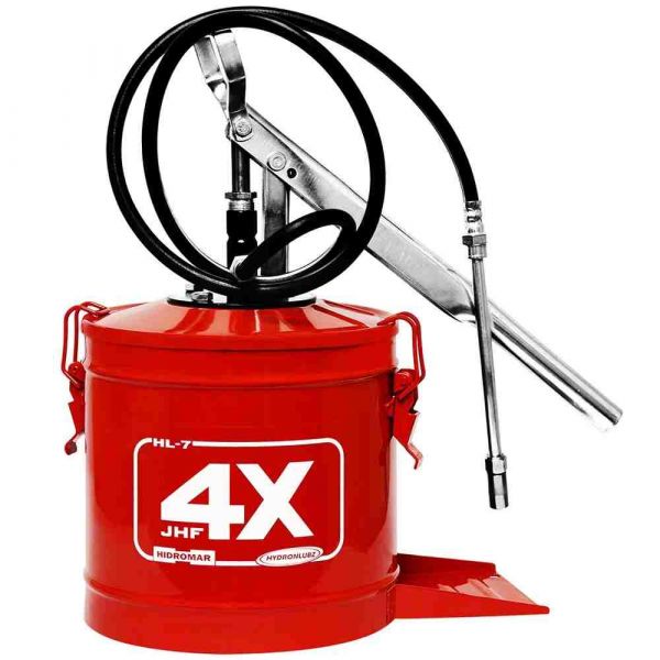 Bomba Manual de Graxa Hidromar 7kg 4X Hydrolubz