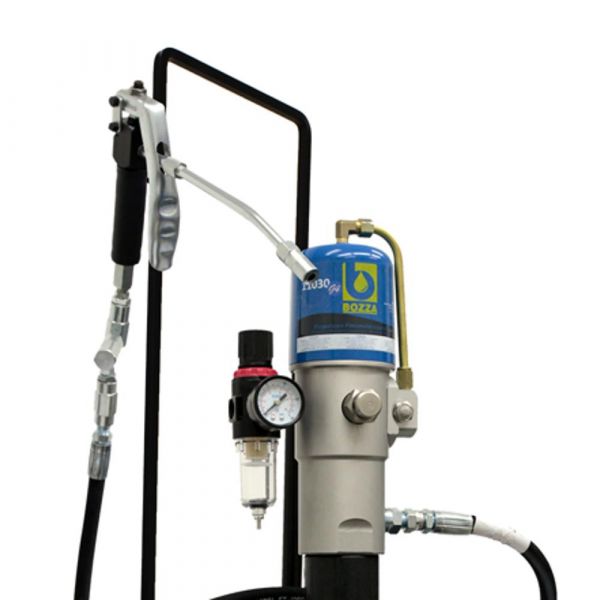 Propulsora Pneumática Para Graxa 20kg Com Carrinho Bozza