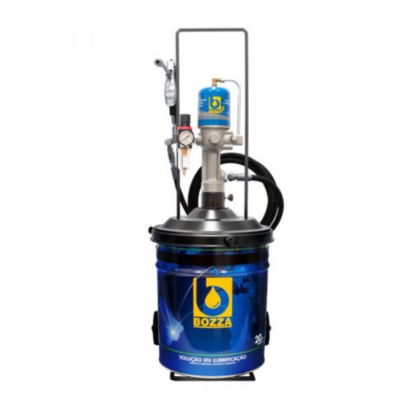 Bomba Pneumática para Graxa de 20Kg Bozza