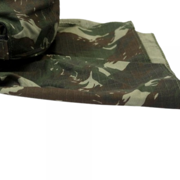 Boné De Pano Camuflado Marrom 