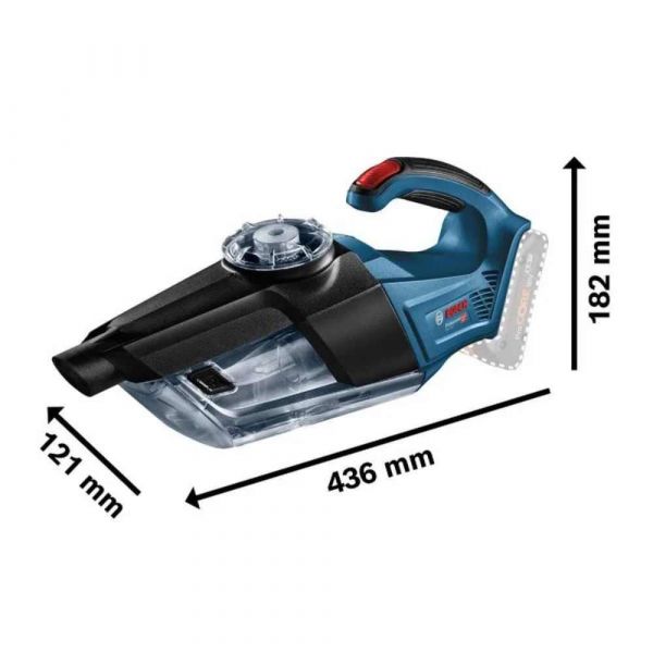 Aspirador de pó à bateria Bosch GAS 18V-1, 18V SB
