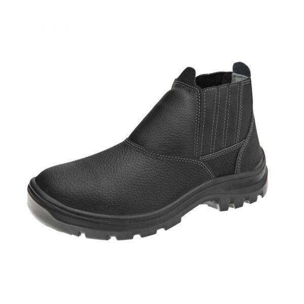 Botina Bi Elástico Bico PVC N°39 Vulcaflex