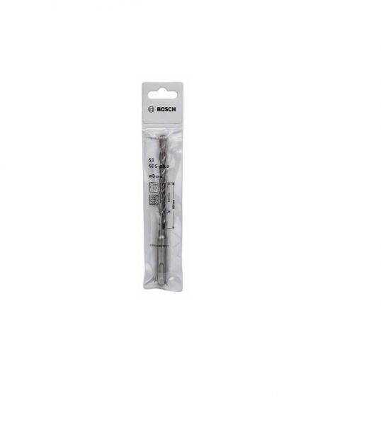 Broca Bosch SDS Plus-1 para concreto Ø 8mm x 100 x 160 mm