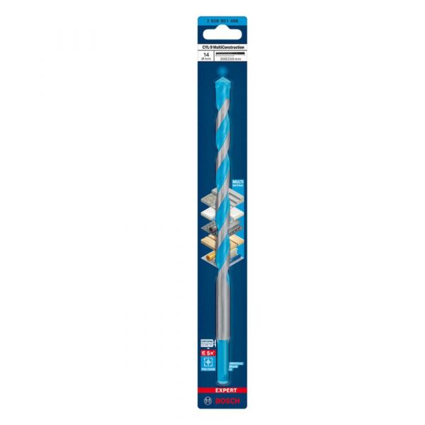 Broca Bosch EXPERT CYL-9 Multiconstruction Ø14 x 200 x 250 mm