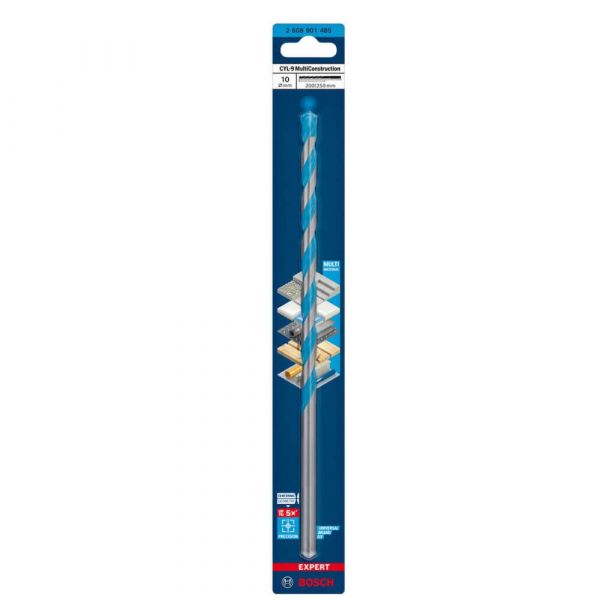 Broca Bosch EXPERT CYL-9 Multiconstruction Ø10 x 200 x 250 mm
