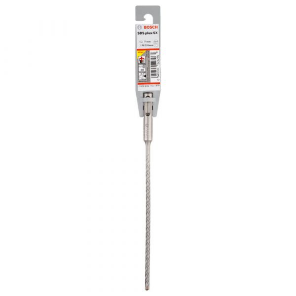Broca Bosch SDS plus-5X para concreto Ø5 x 150 x 210 mm
