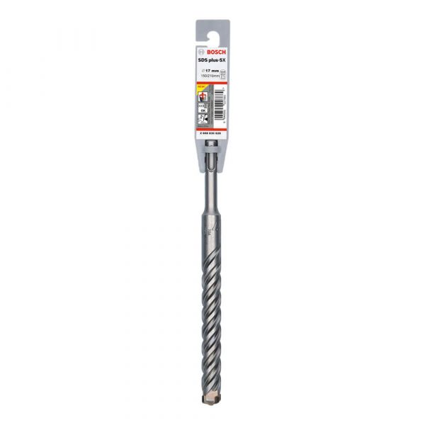Broca Bosch SDS plus-5X para concreto Ø17 x 150 x 210 mm