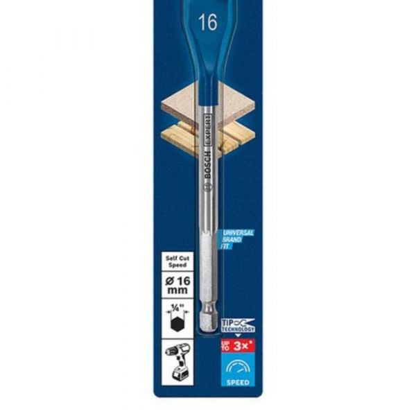 Broca Chata Para Madeira Expert Self Cut Speed 16x152mm Bosch