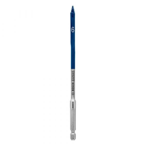 Broca Chata para Madeira Expert 6x152mm 1/4 Pol. Bosch