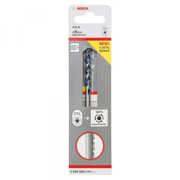 Broca para Concreto CYL-5 Ø6x50x100mm Bosch