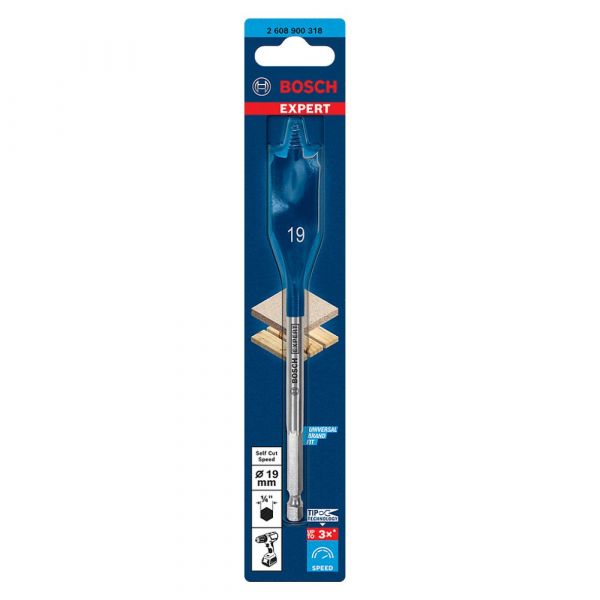 Broca para Madeira Expert Self Cut Speed 19 x 152mm Bosch