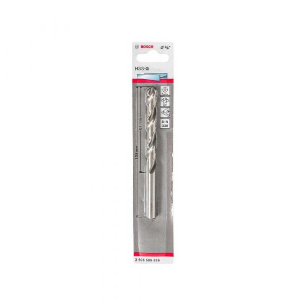 Broca para metal Bosch Aço Rápido HSS-G 3/8