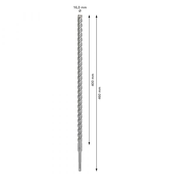 Broca SDS Plus-5X 16mm Para Concreto Bosch