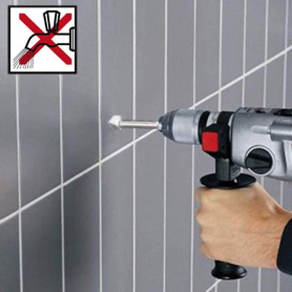 Broca para Cerâmica Encaixe Cilíndrico Ø8 x 80 mm / CYL-9 Ceramic Bosch