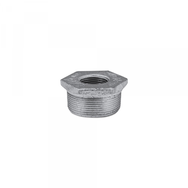 Bucha de Redução Galvanizada 1/2” X 1/4” Mech