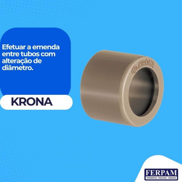 Bucha de Redução Soldável Curta 50x40mm Krona