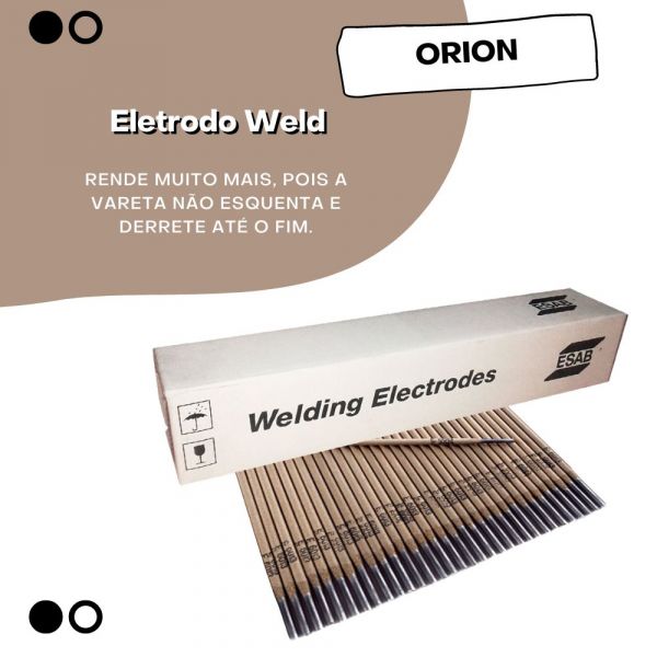Eletrodo Weld 60.13 2,50mm 1kg Esab
