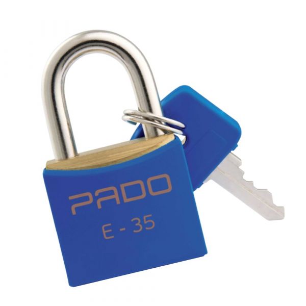 Cadeado SM LT-35mm Azul Pado