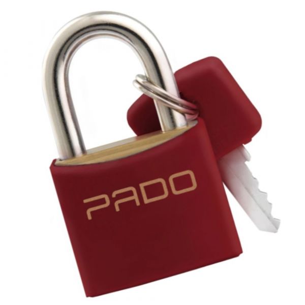 Cadeado SM LT-40mm Vermelho Pado