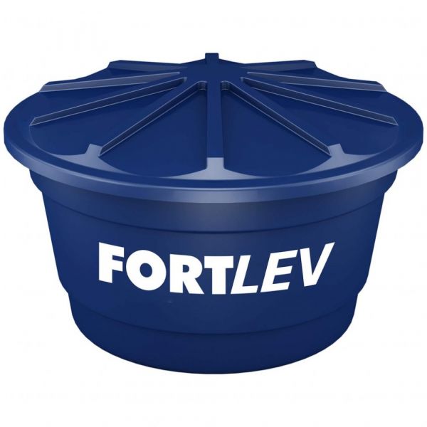 Caixa de Polietileno 2.000L Com Tampa Fortlev