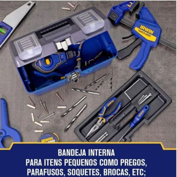Caixa para Ferramentas com Trava Metálica 12.5 Pol. Irwin