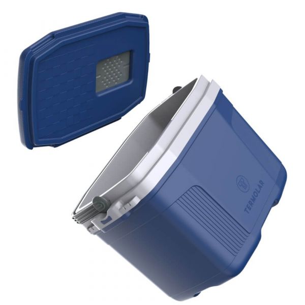 Caixa Térmica 32 Litros Azul Termolar