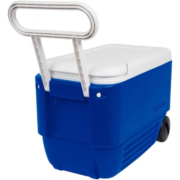 Caixa Térmica com Rodas Wheelie Cool 36 Litros Azul Igloo