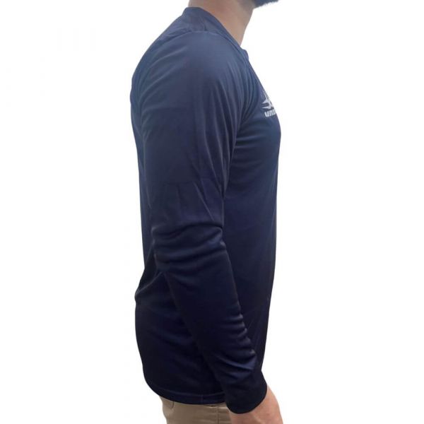 Camisa Térmica Manga Longa Azul UV 30+ Tamanho P Ferpam Uniex 