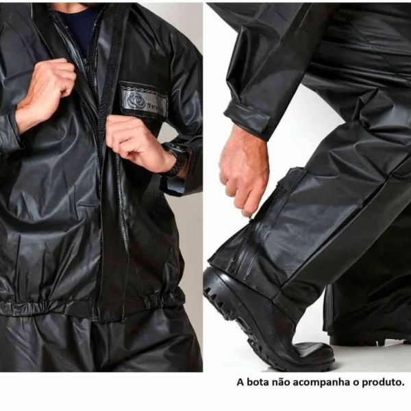 Capa De Chuva Para Motociclista Tamanho G Brascamp