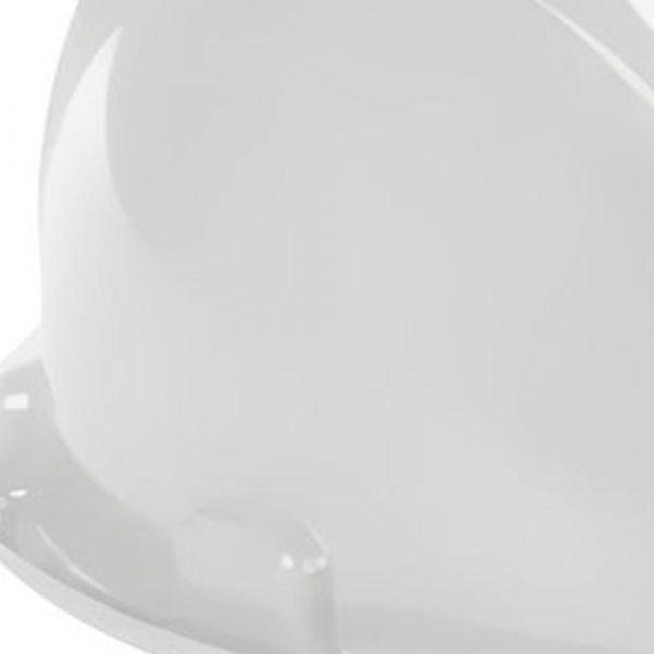 ITEM INATIVO Capacete de Segurança Branco de Aba Frontal com Carneiro Pro Safety