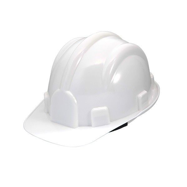 Capacete Aba Frontal com Carneira Branco Plastcor
