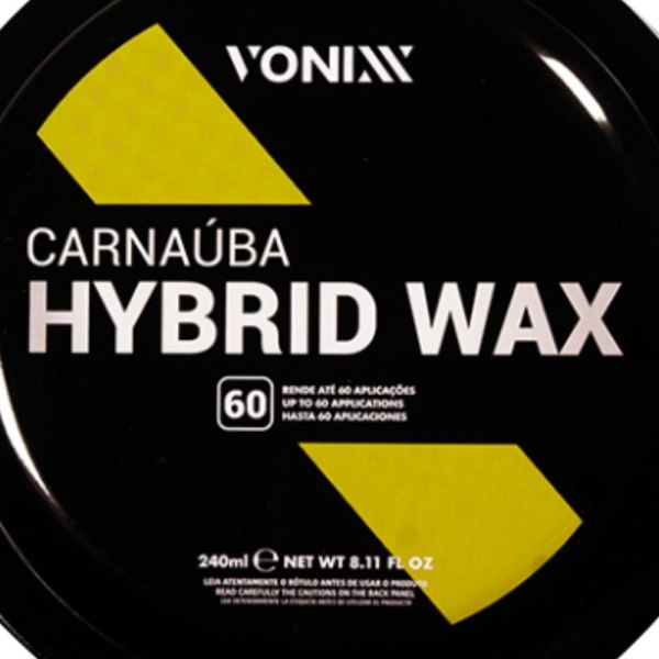 Cera Carnaúba Hybrid Wax 240ml Vonixx