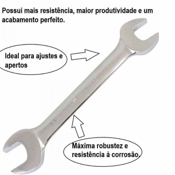 Chave Fixa Espelhada 30 x32mm Sata