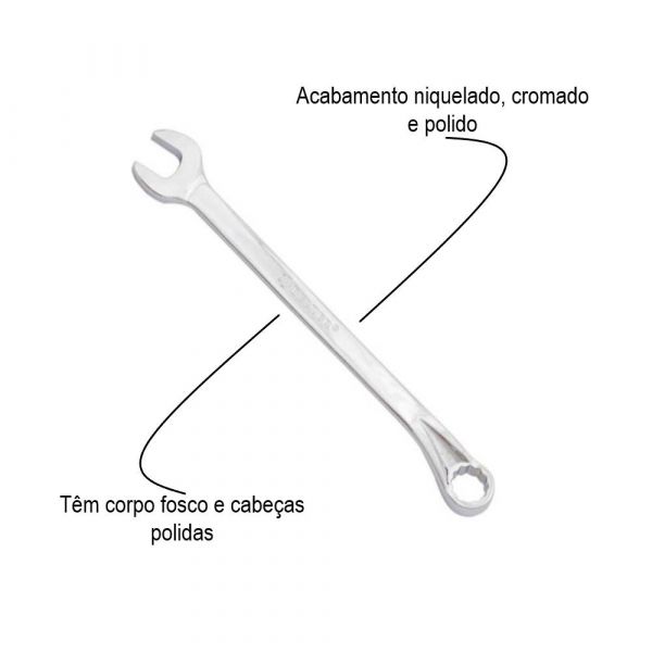 Chave Combinada 25mm Belzer