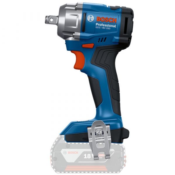Chave de Impacto GDS 18V-350 1/2 Pol. 350Nm 2300rpm Sem Bateria Bosch