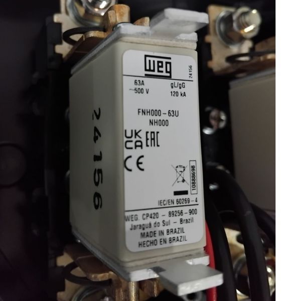 Chave de Partida Direta PDWF10 Trifásico 20CV 22-32A IP52 com Relé Falta de Fase Weg