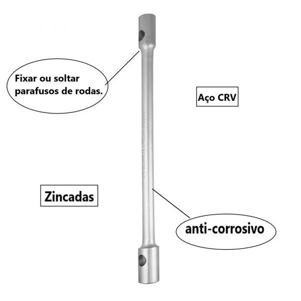 Chave de Roda sem Cabo 27 X 36 Kraucher