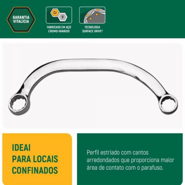Chave Estrela Starter 15x17mm Belzer