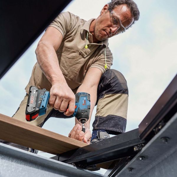 Chave Soquete Curta Impacto Encaixe 1/2 Pol. 10mm Bosch