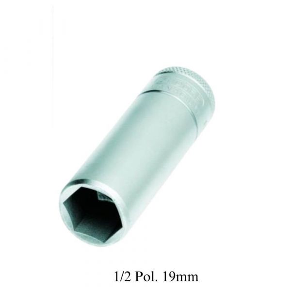 Chave Soquete Sextavado Longa 1/2 Pol. 19mm Gedore