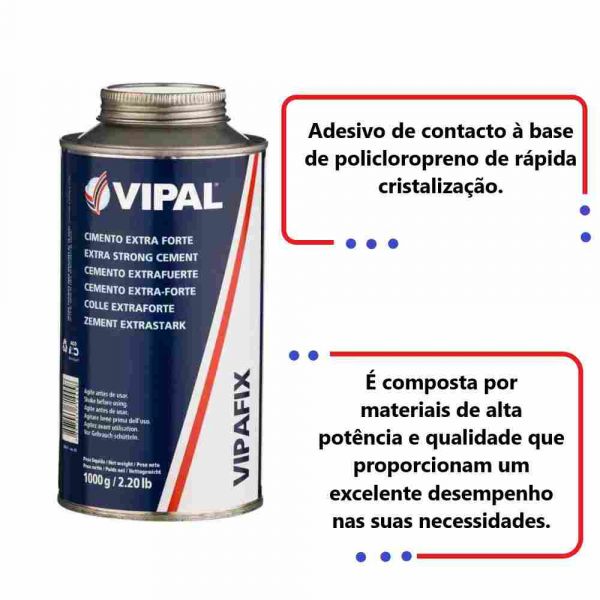 Cola Cimento Vipafix Vipal
