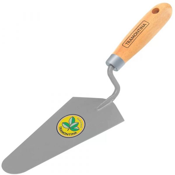 Colher de Pedreiro Com Cabo Madeira 10” Tramontina