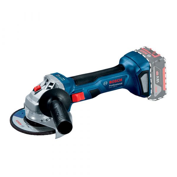 Combo Bosch Furadeira GSB 185-LI + Esmerilhadeira GWS 180 LI + 2 Baterias + Carregador Bosch
