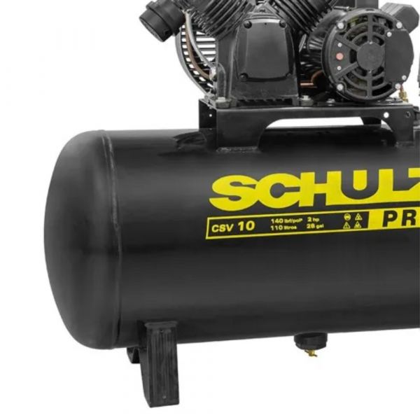 Compressor CSV 10/110L Profissional Monofásica Schulz