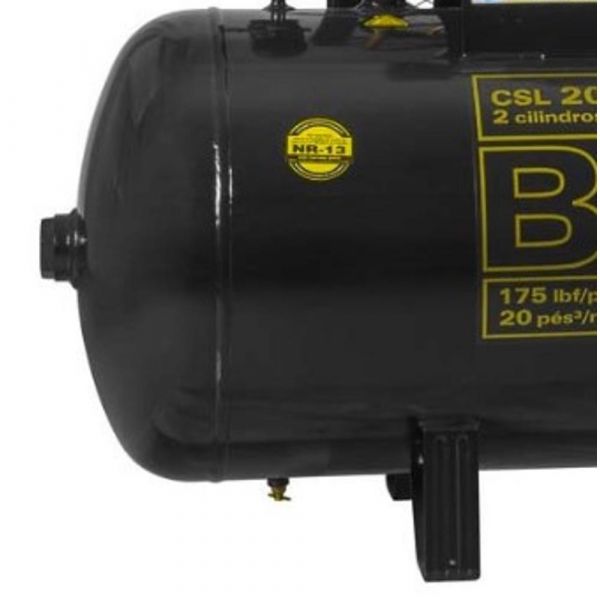 Compressor 15/200 CSL Bravo Monofásica Schulz